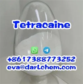 100% Safe Delivery Spain Germany Nl Brazil USA Tetracaine HCl CAS 136-47-0