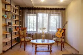 Daily Apartment Rent, 2 Room, Old building, Tbilisi, saburtalo