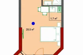 იყიდება ბინა, 1 ოთახიანი, ახალი აშენებული, ბათუმი