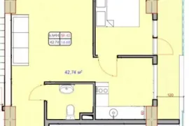 Продается квартира, 3 Kомнатная, Новостройка, Батуми