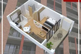 Apartment for sale, 2 Room, New building, Tbilisi, Sanzona