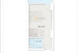 Продается квартира, 1 Kомнатная, Новостройка, Батуми, Район аэропорта