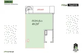Apartment for sale, 2 Room, New building, Tbilisi, Nutsubidze plateau