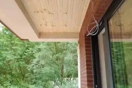 ხის  ჭერი აშიპკის გაკვრა 