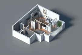 Продается квартира, 2 Kомнатная, В процессе строительства, Тбилиси, Крцаниси