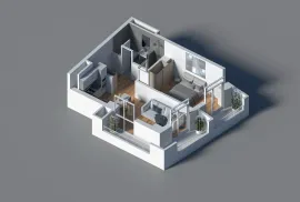 Продается квартира, 2 Kомнатная, В процессе строительства, Тбилиси, Крцаниси