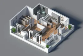 Apartment for sale, 3 Room, Under construction, Tbilisi, Krtsanisi