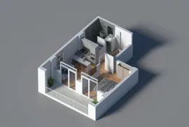 Продается квартира, 2 Kомнатная, В процессе строительства, Тбилиси, Крцаниси