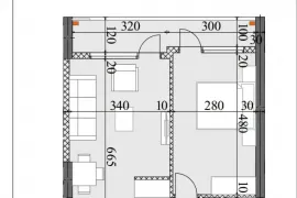 Apartment for sale, 2 Room, New building, Batumi