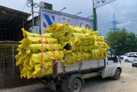 ნარჩენების გატანა ტვირთის გადაზიდვა