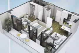 Продается квартира, 3 Kомнатная, В процессе строительства, Тбилиси, Варкетили