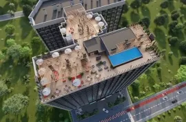 Продается квартира, 1 Kомнатная, Новостройка, Батуми, Район аэропорта