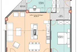 Apartment for sale, 4 Room, New building, Tbilisi, saburtalo