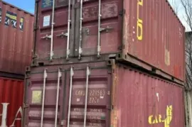 რკინის მეორადი საზღვაო კონტენერი / კონტეინერები / სასაწყობე