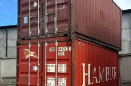 რკინის მეორადი საზღვაო კონტენერი / კონტეინერები / სასაწყობე