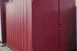 3მ/2.5მ სასაწყობე ჯიხური / რკინის კონტეინერი / კონტეინერები