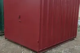 3მ/2.5მ სასაწყობე ჯიხური / რკინის კონტეინერი / კონტეინერები