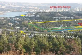 იყიდება მიწის ნაკვეთი, სასოფლო - სამეურნეო, სოფ. გლდანი