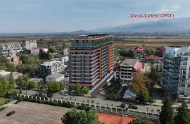 Продается квартира, 1 Kомнатная, В процессе строительства, Кобулетский Район, Кобулети