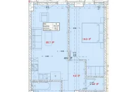 Продается квартира, 2 Kомнатная, Новостройка, Тбилиси