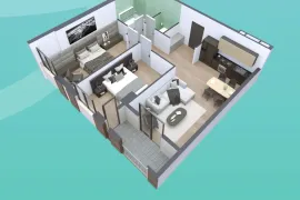 იყიდება ბინა, 3 ოთახიანი, ახალი აშენებული, თბილისი, საბურთალო