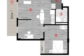 Apartment for sale, 2 Room, New building, Batumi