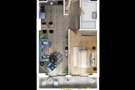 Продается квартира, 2 Kомнатная, В процессе строительства, Тбилиси, Дидубе