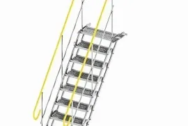 მეტალის დროებითი კიბეები