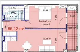 Apartment for sale, 2 Room, New building, Tbilisi, Bagebi