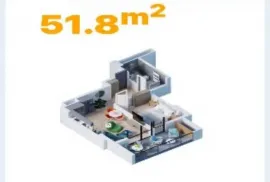 Продается квартира, 2 Kомнатная, В процессе строительства, Тбилиси, saburtalo