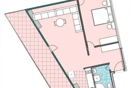 Apartment for sale, 2 Room, New building, Batumi, Khimshiashvili District