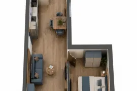 იყიდება ბინა, 2 ოთახიანი, ახალი აშენებული, ბათუმი, აეროპორტის უბანი