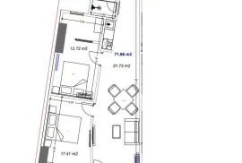 იყიდება ბინა, 3 ოთახიანი, ახალი აშენებული, ბათუმი, ადლია