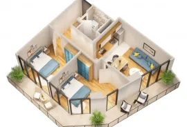 Apartment for sale, 3 Room, New building, Batumi, Airport District