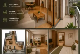 Apartment for sale, 3 Room, New building, Batumi, Airport District