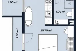 Apartment for sale, 1 Room, New building, Batumi, Rustaveli District