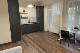 სტუდიო სხვა რაკურსით- აივანზე გასასვლელი კარით