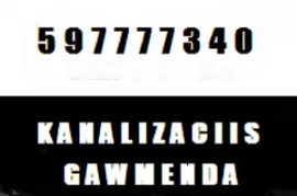 KANALIZACIIS GAWMENDA 597777340