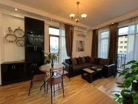 Daily Apartment Rent, 2 Room, New building, Tbilisi, Mtatsminda