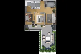 Apartment for sale, 4 Room, New building, Suburbs of Tbilisi, Okrokana