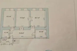იყიდება ბინა, 3 ოთახიანი, ძველი აშენებული, თბილისი, ვერა