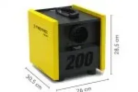 Trotec TTR 200 ნესტგამწოვი ნესტის ამომშრობი საშრობი ტენის ამომშრობი ადსორბც