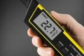BC25 თერმოჰიგრომეტრი კლიმატის გაზომვები, მათ შორის „სითბოს ინდექსი“ და „აშკ