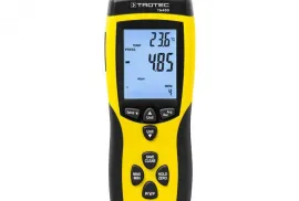 Trotec TA400 – ანემომეტრი პროფესიონალური ანემომეტრები კალიბრაციის სერტიფიკა