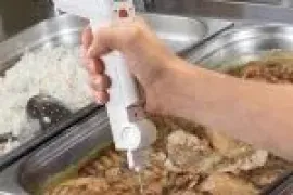 კულინარიული სამზარეულოს თერმომეტრი სურსათის ინფრაწითელი IR BP5F პირომეტრი ზ