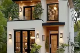 ძველი სახლების რესტავრაცია და ახალი სახლების მშენებლობა
