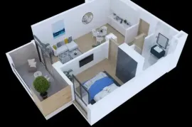 Apartment for sale, 2 Room, New building, Tbilisi, Didi digomi