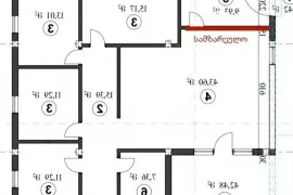 House For Sale, 6 Room, Dusheti , Bulachauri