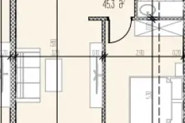 Продается квартира, 4 Kомнатная, Новостройка, Тбилиси, Озеро Лиси