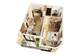 Apartment for sale, 3 Room, New building, Tbilisi, Lisi lake
